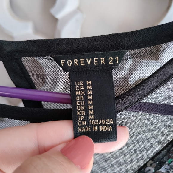 Forever 21 Sheer Party Dress - Picture 12 of 16